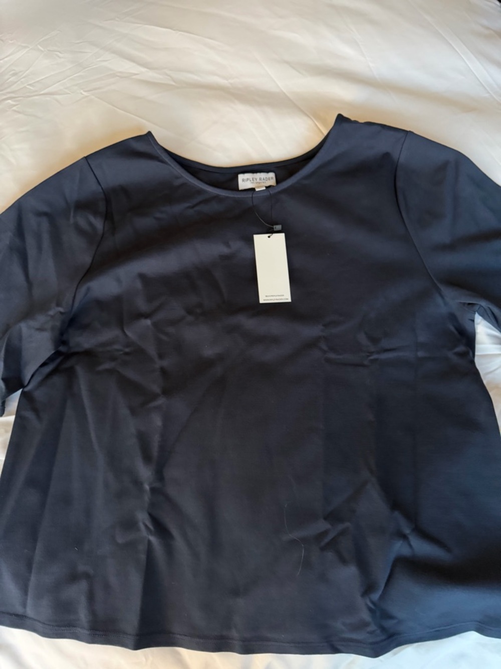 Ripley Rader Navy Ponte Shirt